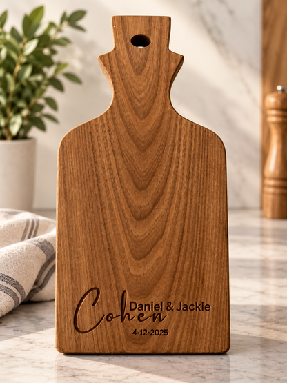 Personalized Wooden Cutting Board Favors